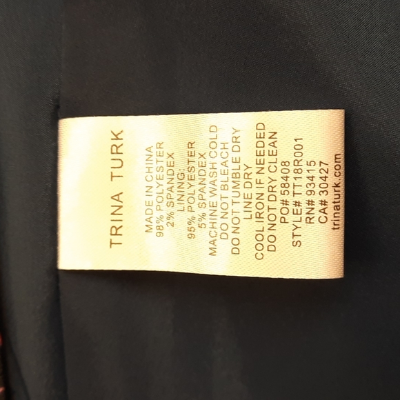 NWT, Trina Turk Fitzgerald Hi-lo Floral Dress - Picture 15 of 17